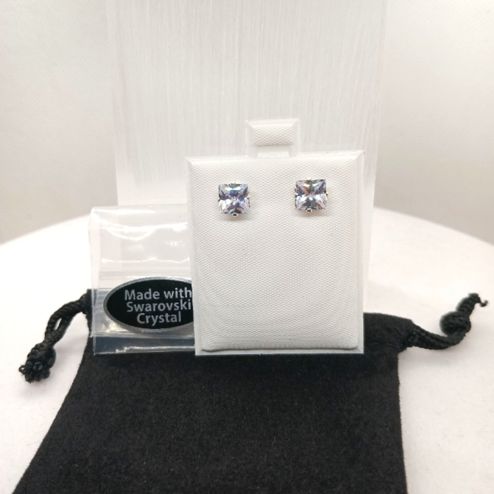 Swarovski Elements Square Studs - image 5